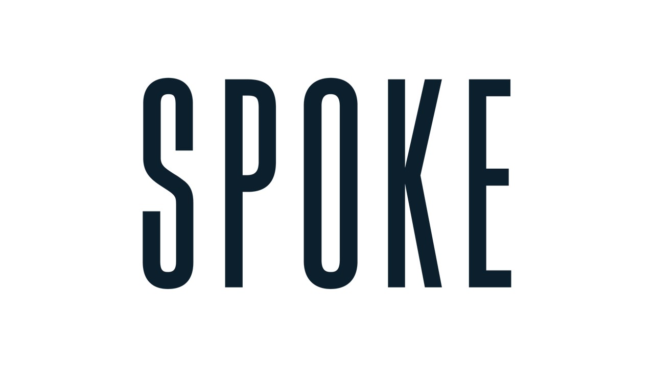 Spoke Logo White